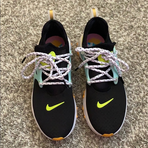 nike react presto black teal tint cyber